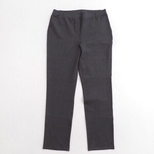 Quince Ponte Ultra Stretch Women's Charcoal Grey Stretch Knit Pull On Pants XL